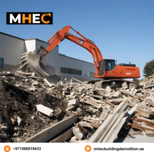 demolition services across Abu Dhabi